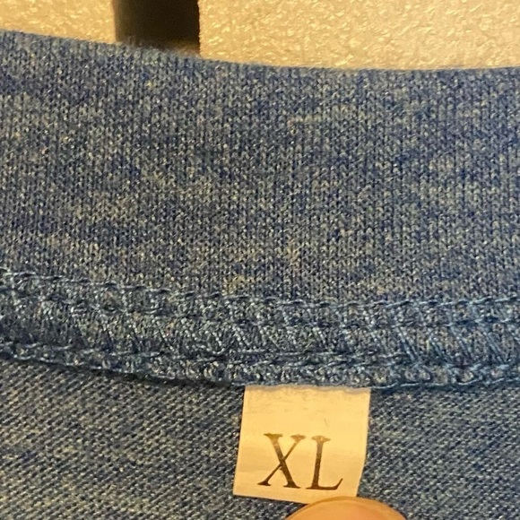 American Flag Sleeveless Graphic Tee, Keyhole - Picture 5 of 7